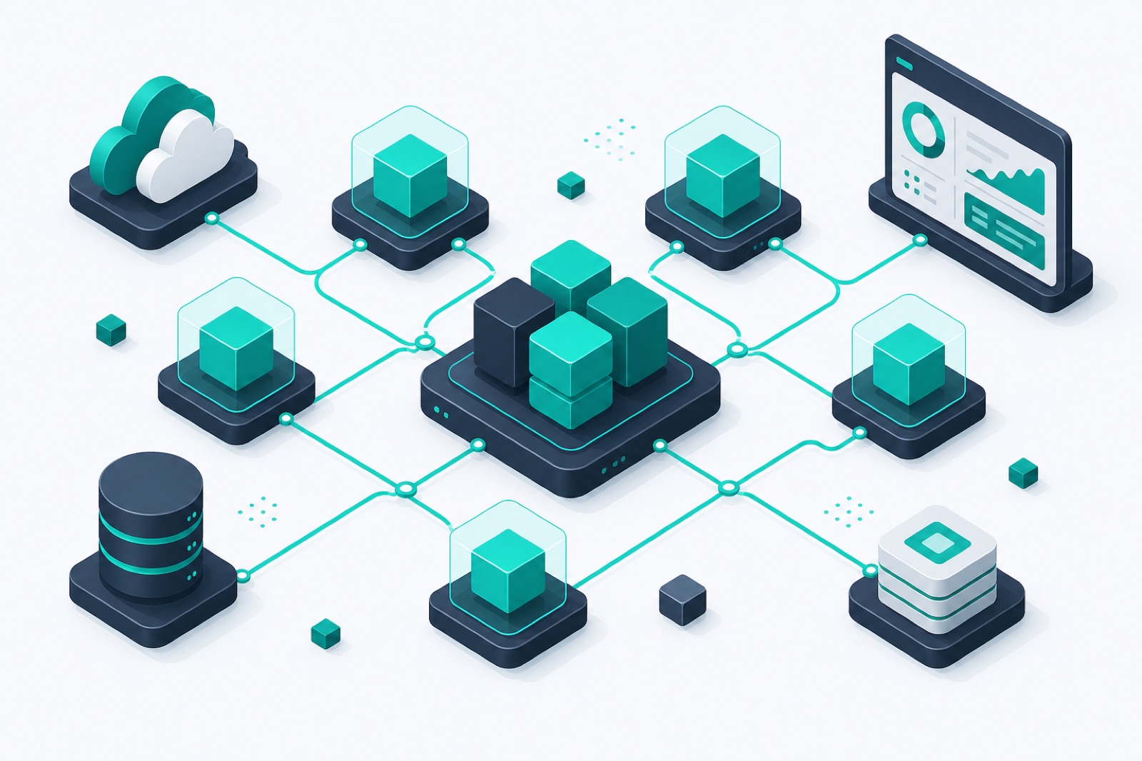 Modular software architecture and backend systems