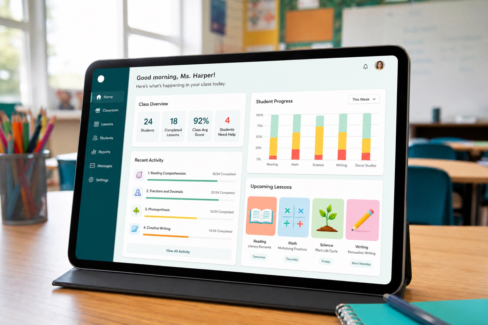 Toon Time learning platform preview